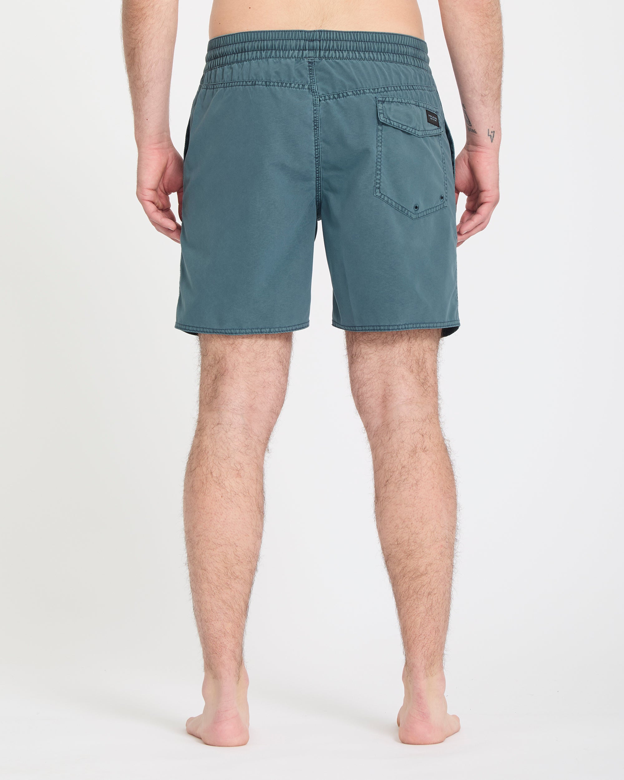 Men's Lido 2 Solid Trunks Back