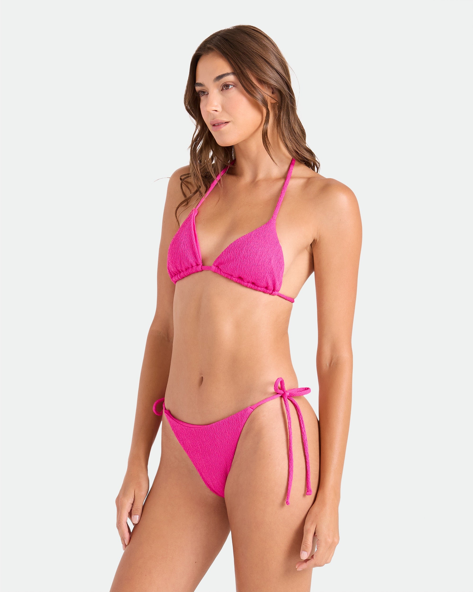 Women's Pucker Up Tie Side Teeny Bikini Bottom - Image 4