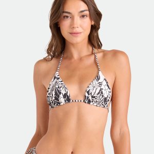 Women's Hibiscus Diamond Reversible Triangle Top