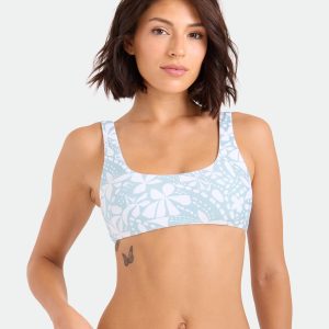 Women's Tribal Stone Scoop Bralette