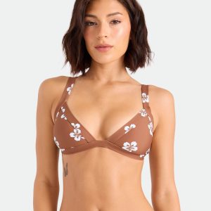 Women's Coco Retro Bloom Banded Triangle Top