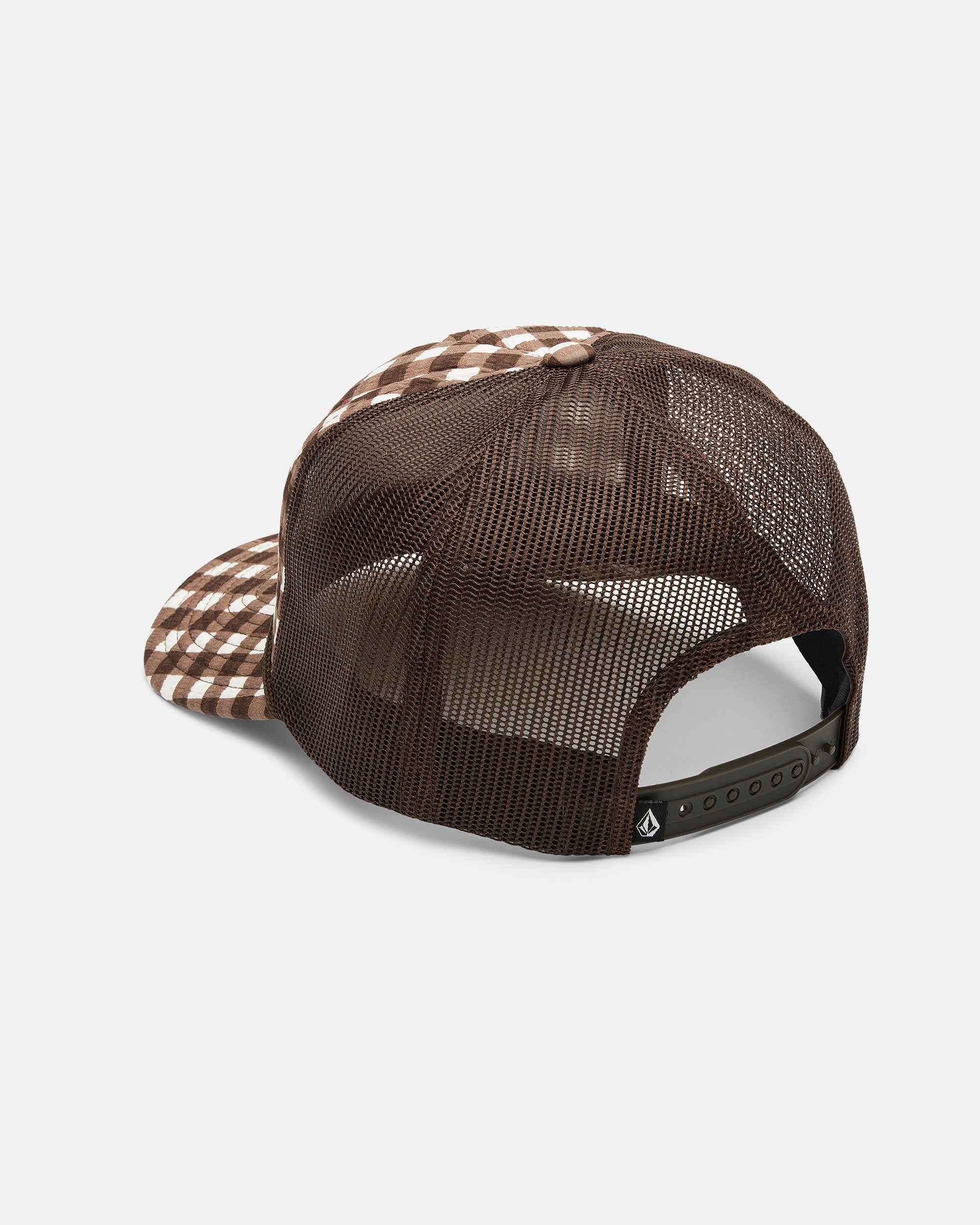 Women's Stone Plaid Trucker Hat - Image 2