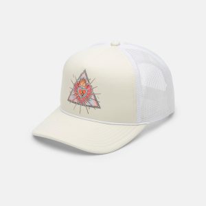 Women's Stone Plaid Trucker Hat