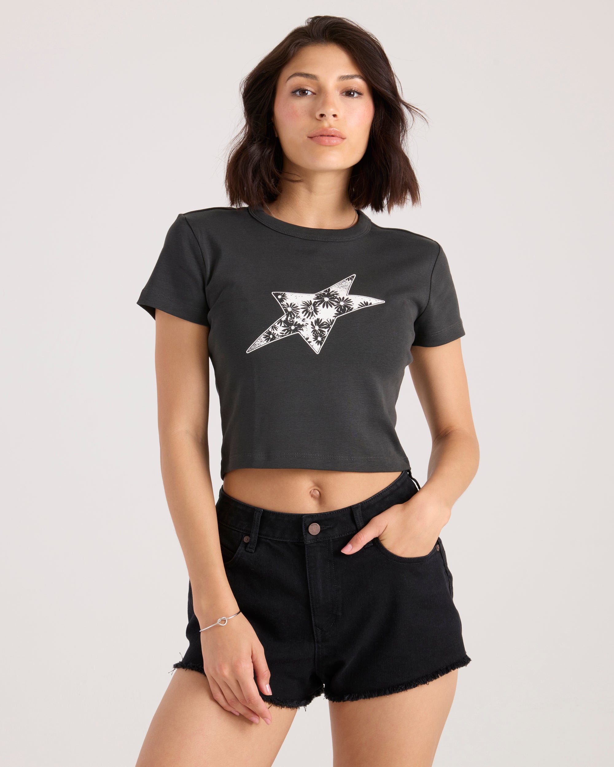 Women's As If Baby Tee - Image 3