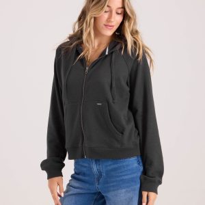 Women's Lived In Fleece Zip Hoodie