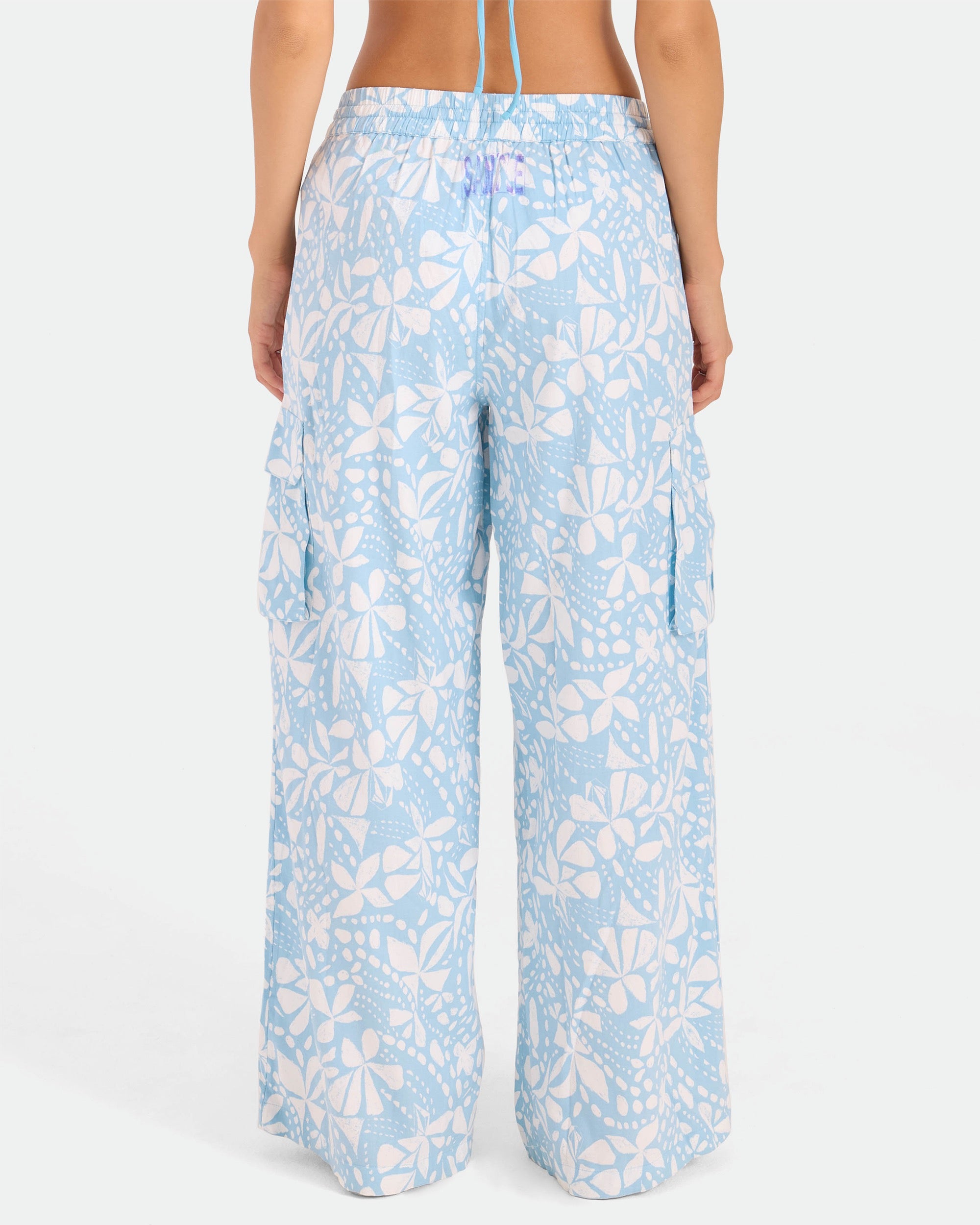 Women's Wide Leg Pull On Pants - Image 2