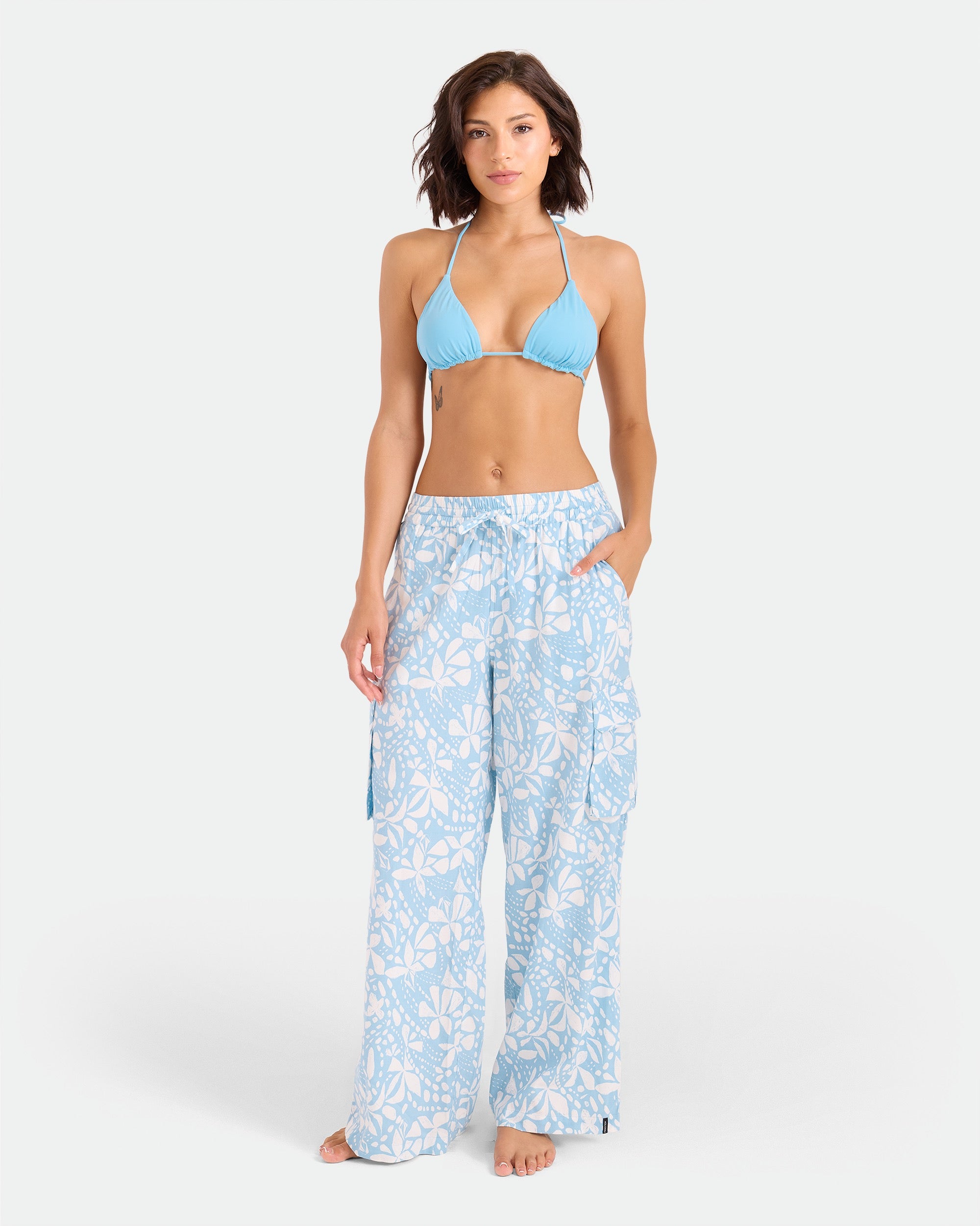 Women's Wide Leg Pull On Pants - Image 5