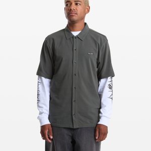 Men's Chavo Button Down Short Sleeve Tee