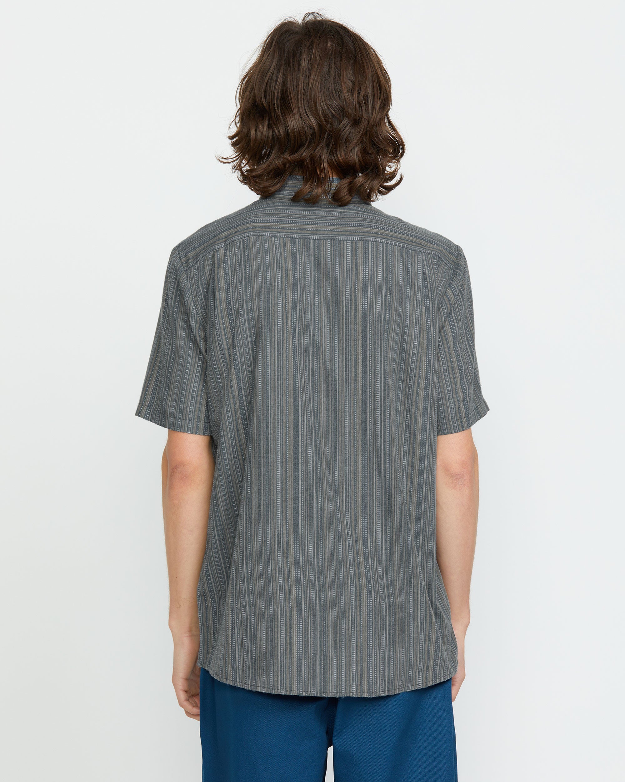 Men's Jahstripe Short Sleeve Shirt - Image 2