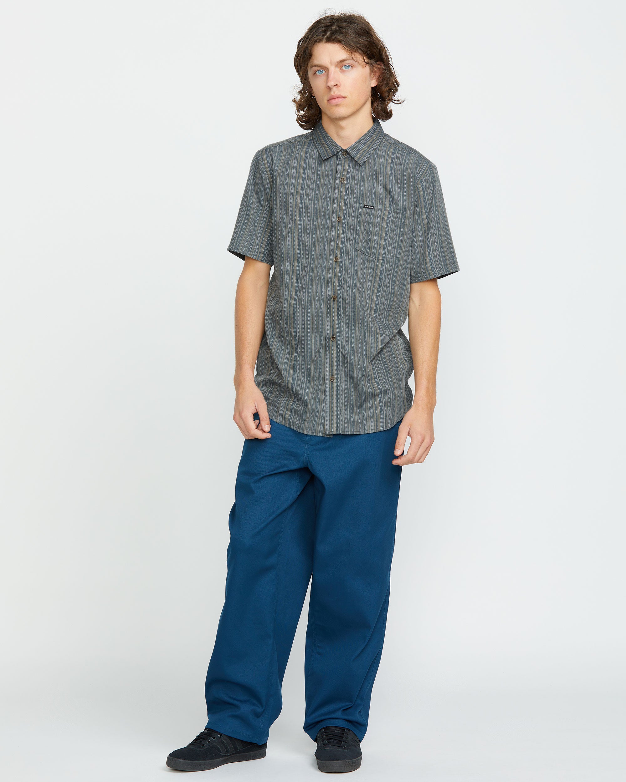 Men's Jahstripe Short Sleeve Shirt - Image 5
