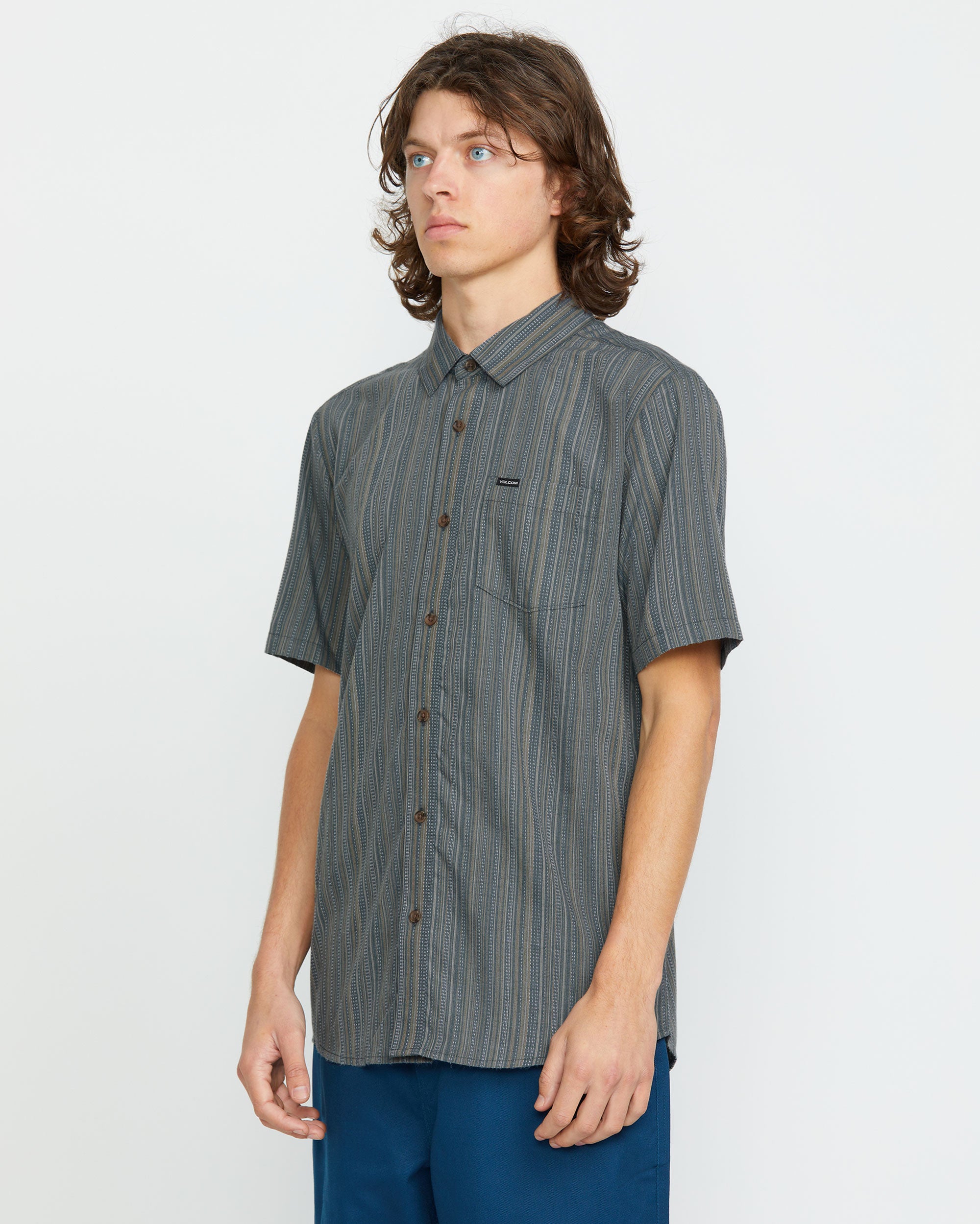 Men's Jahstripe Short Sleeve Shirt - Image 4
