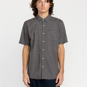 Men's Scaler Stone Woven Short Sleeve Shirt