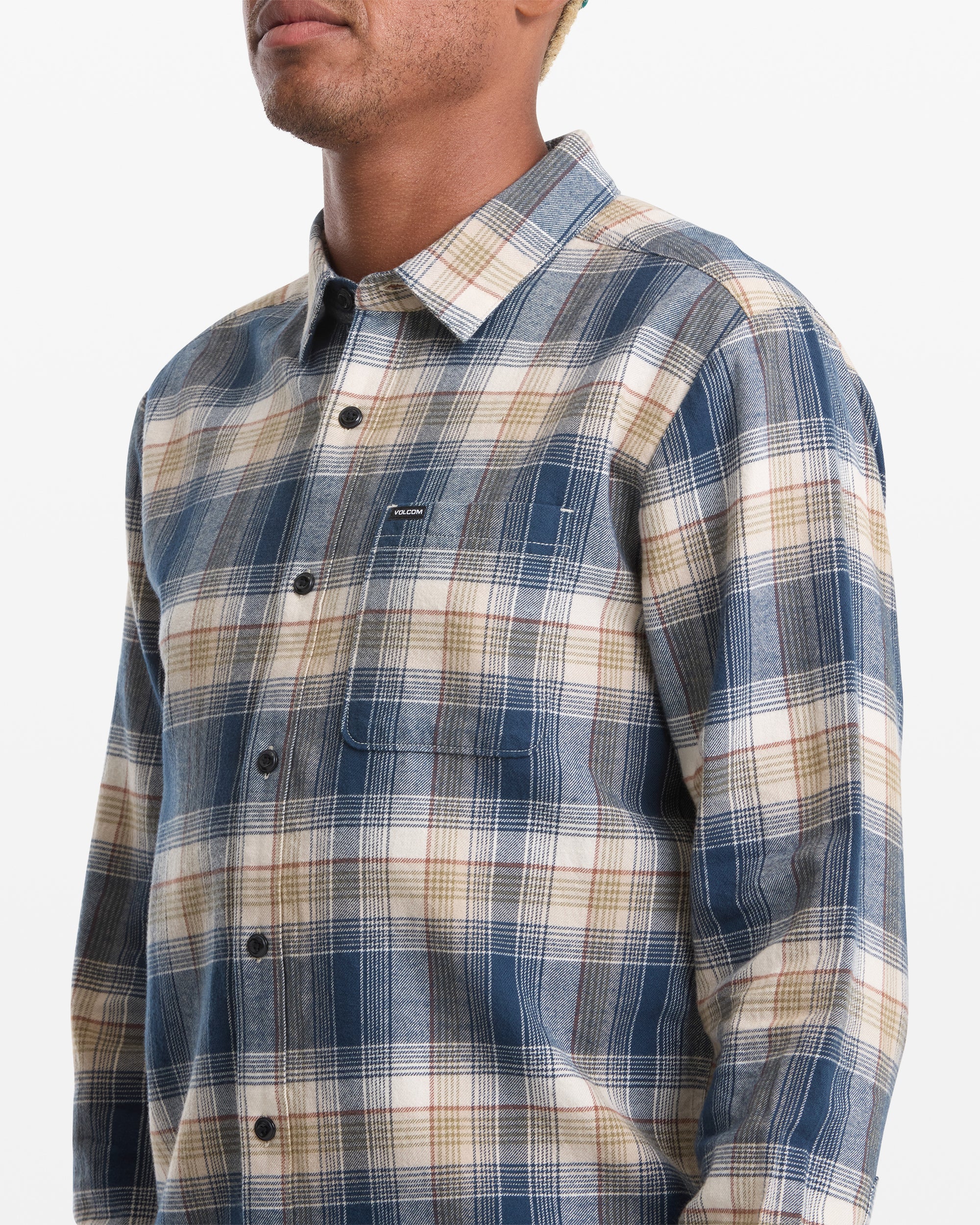 Men's Caden Plaid Long Sleeve Shirt - Image 3