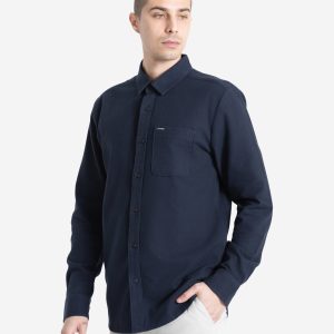 Men's Caden Solid Long Sleeve Shirt