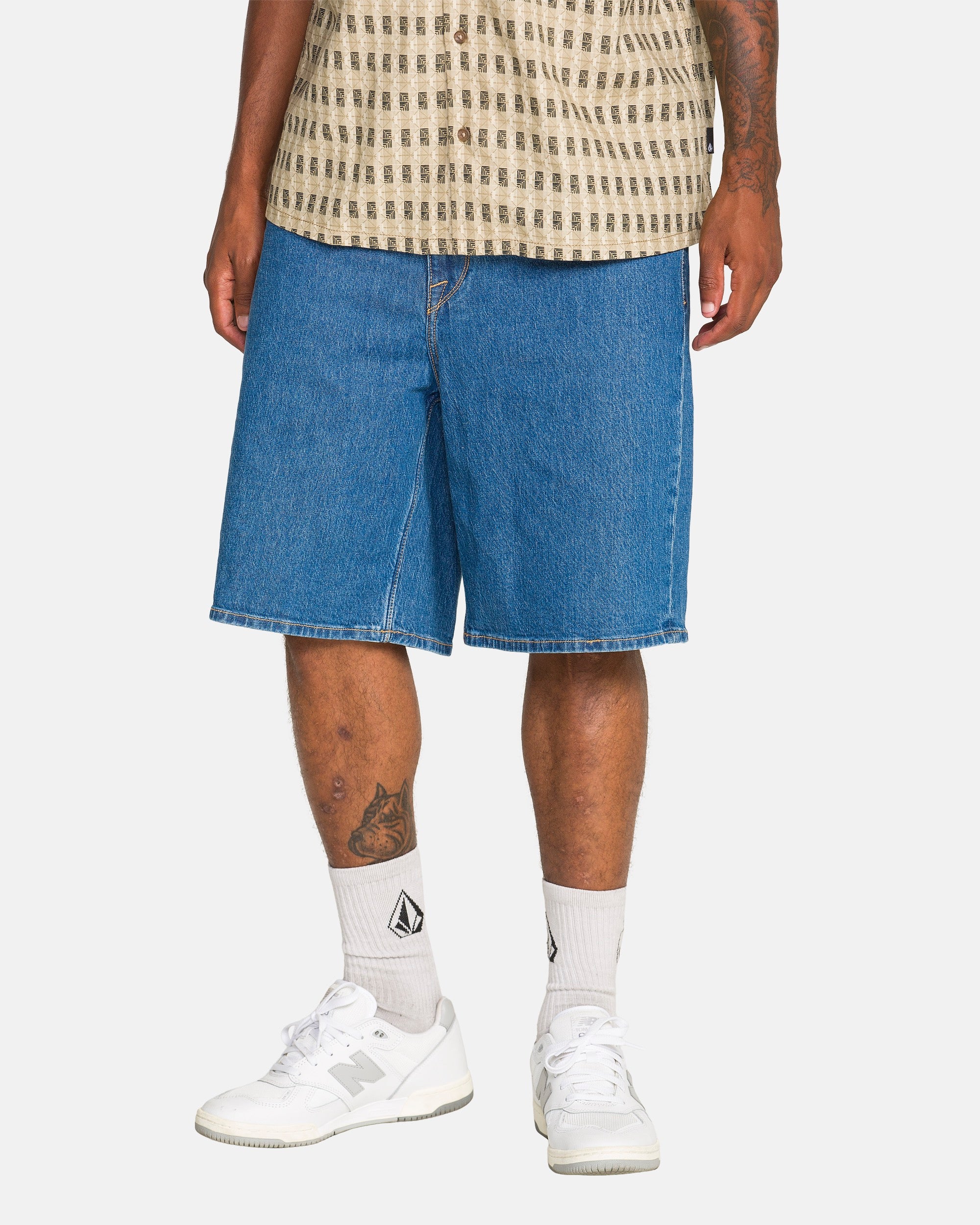 Men's Billow Denim Shorts - Image 10