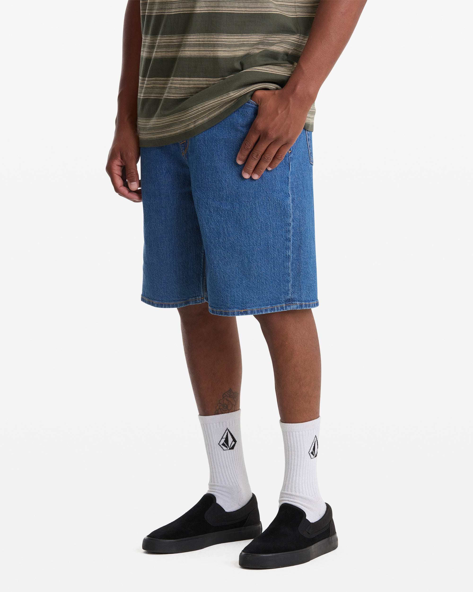 Men's Billow Denim Shorts - Image 4