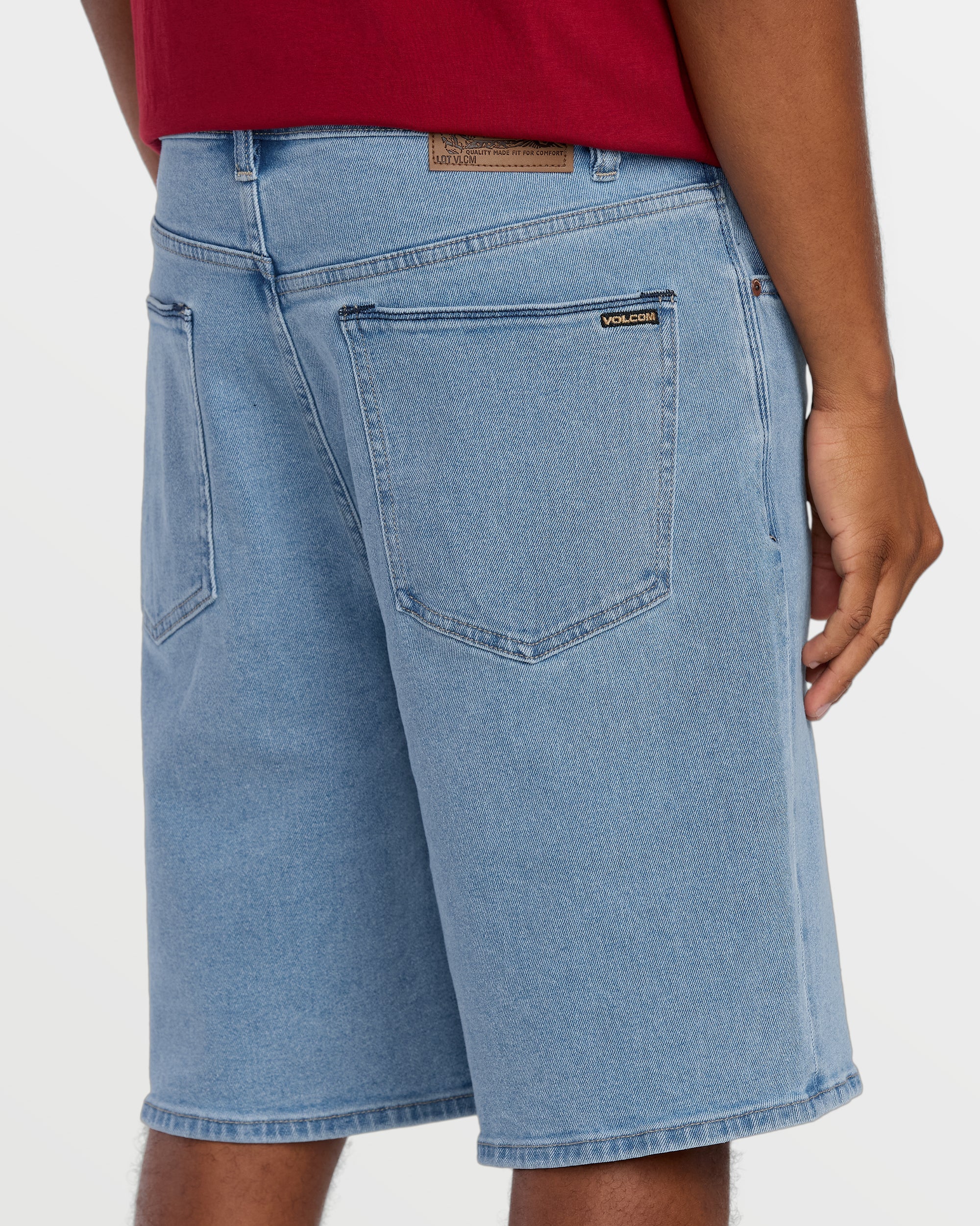 Men's Billow Denim Shorts - Image 4