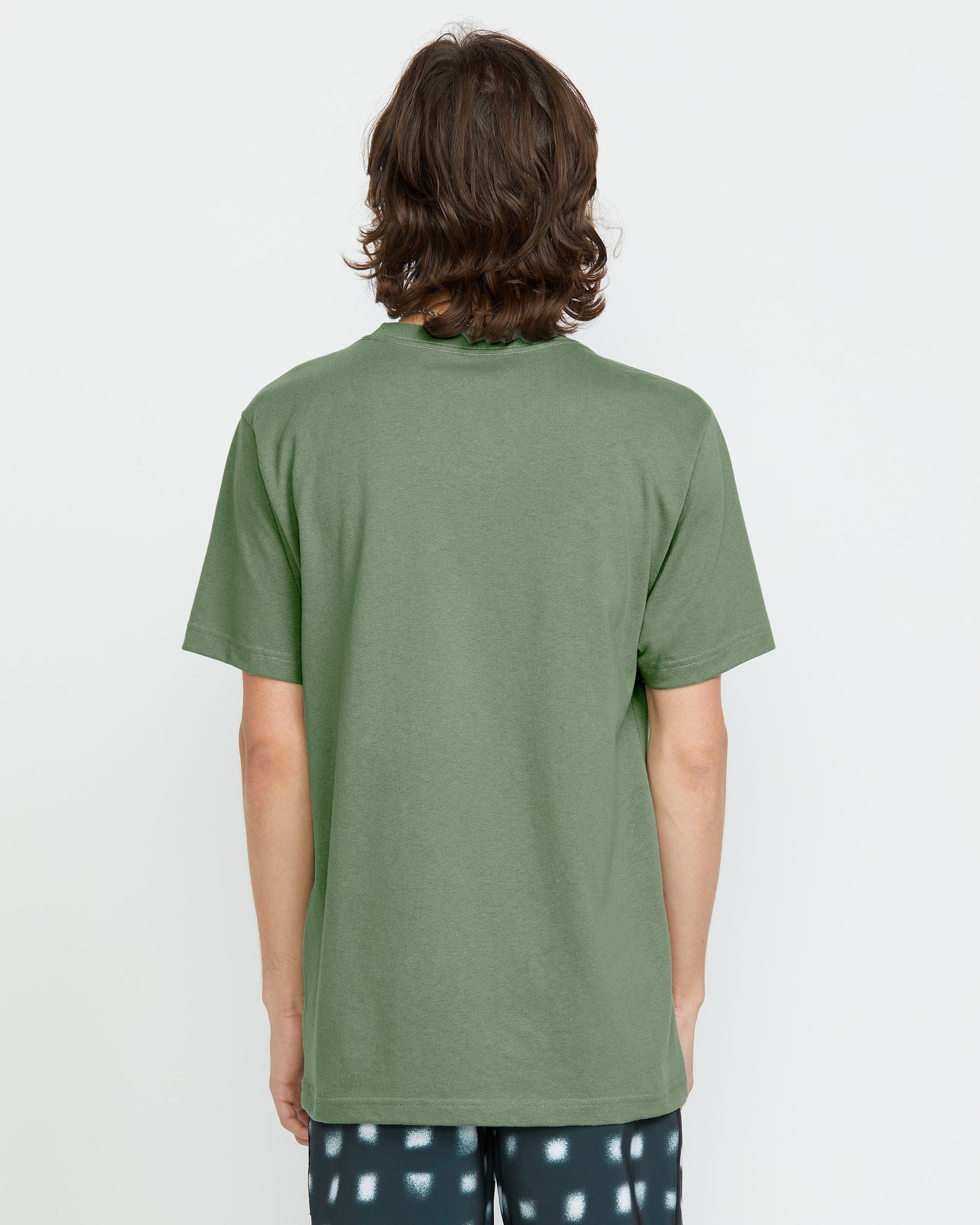 Men's Woven Label Pocket Tee - Image 2