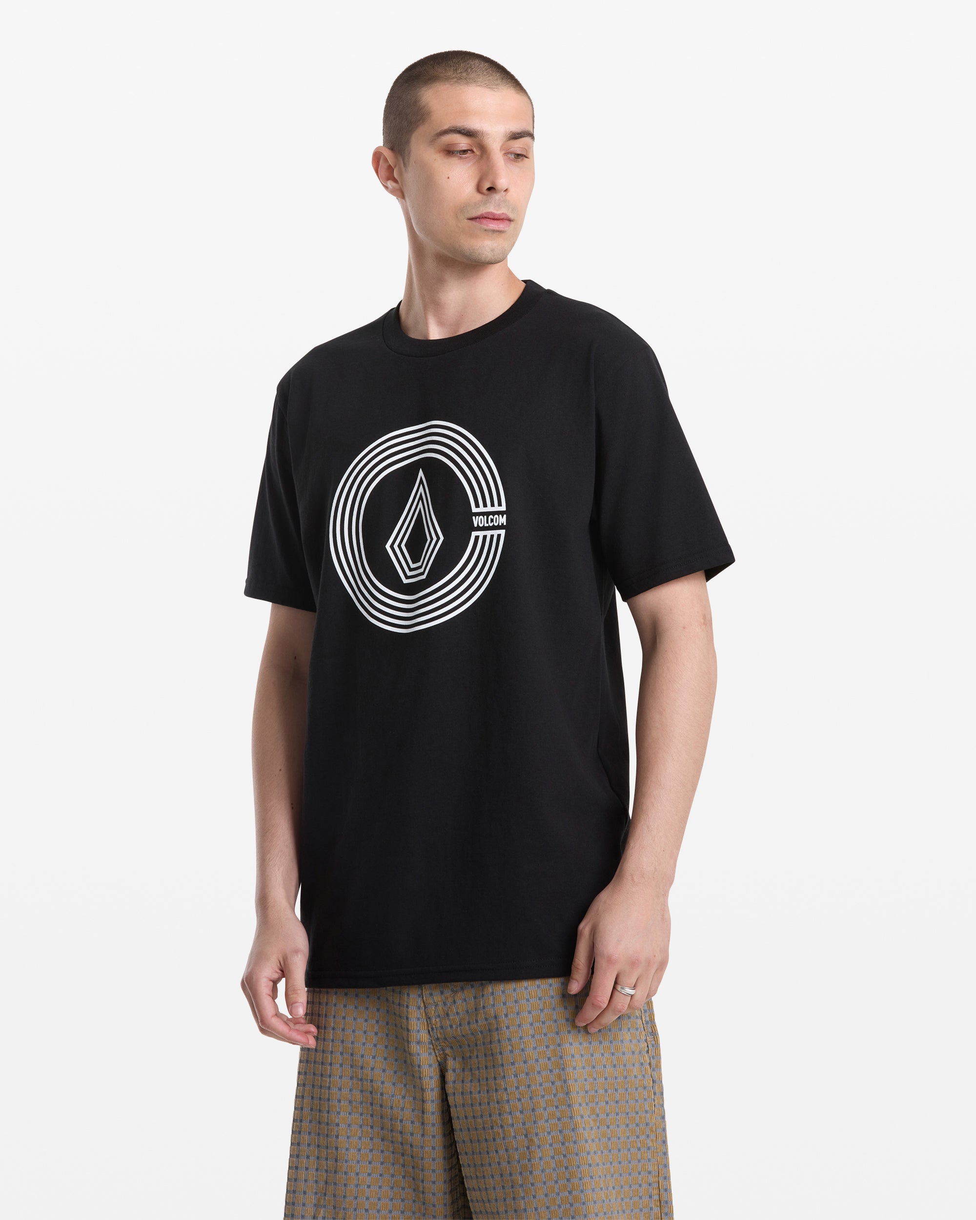 Men's Circle Split Short Sleeve Tee - Image 5