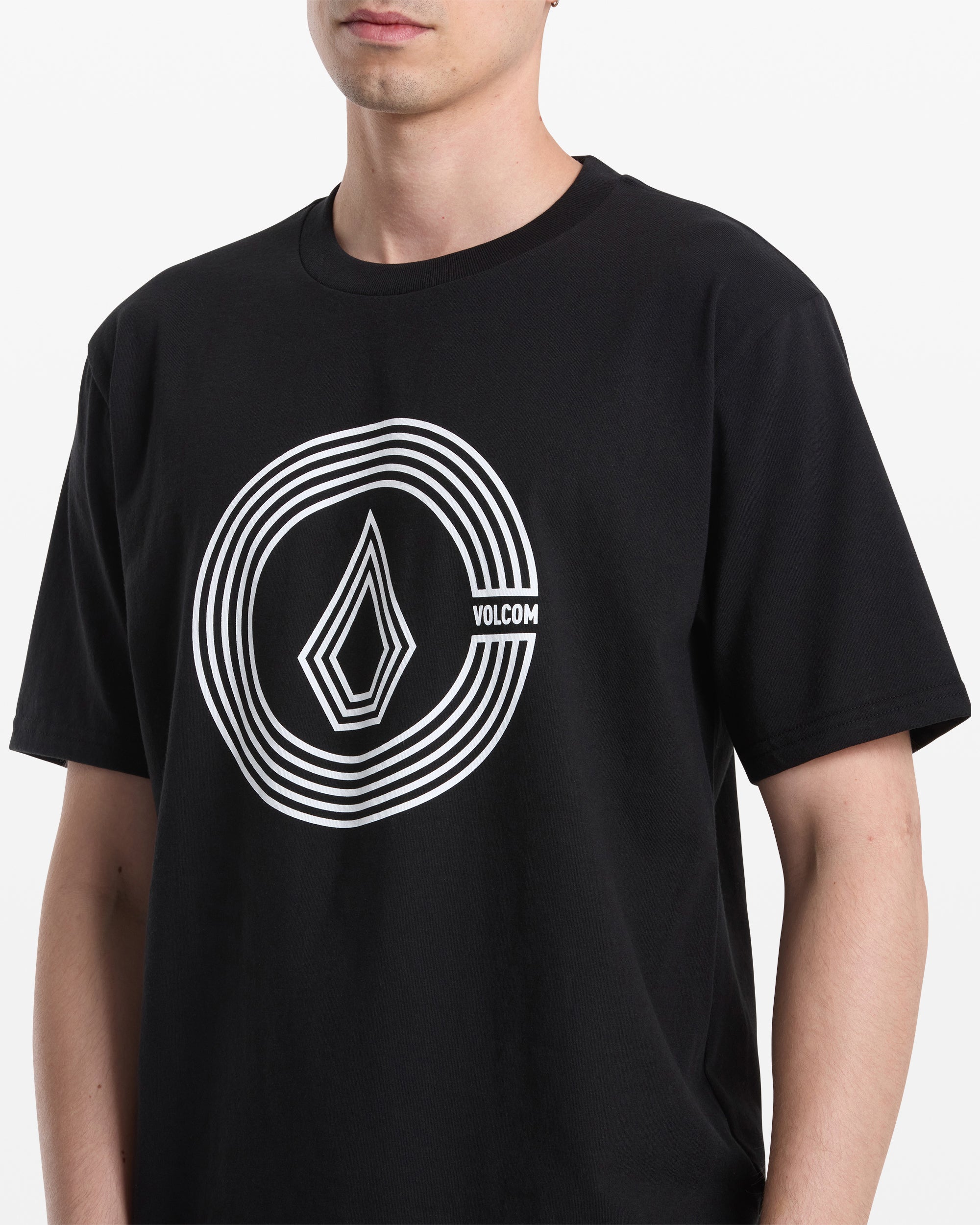 Men's Circle Split Short Sleeve Tee - Image 4