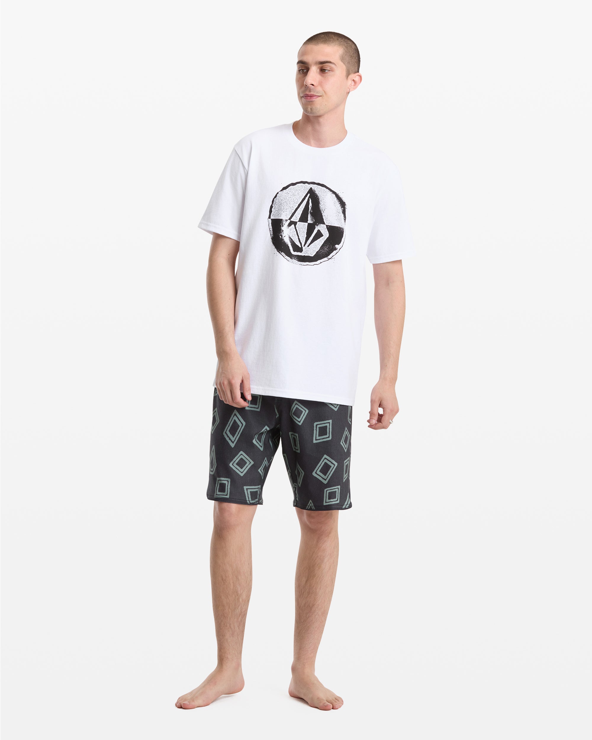 Men's Circle Split Short Sleeve Tee - Image 5