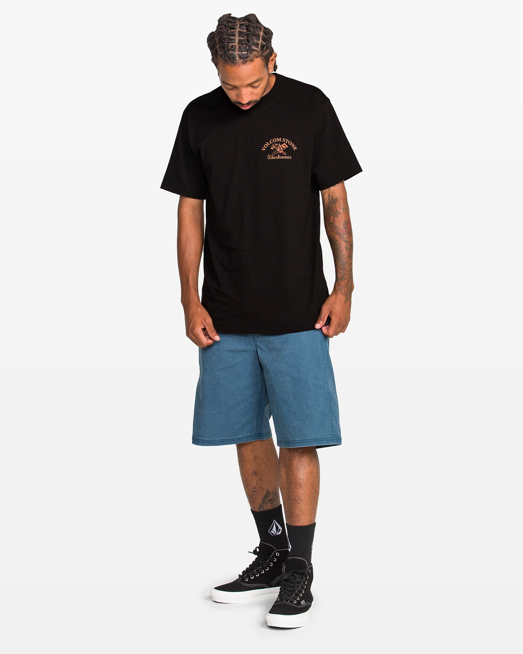 Men's Crosscut Workwear Short Sleeve Tee - Image 3