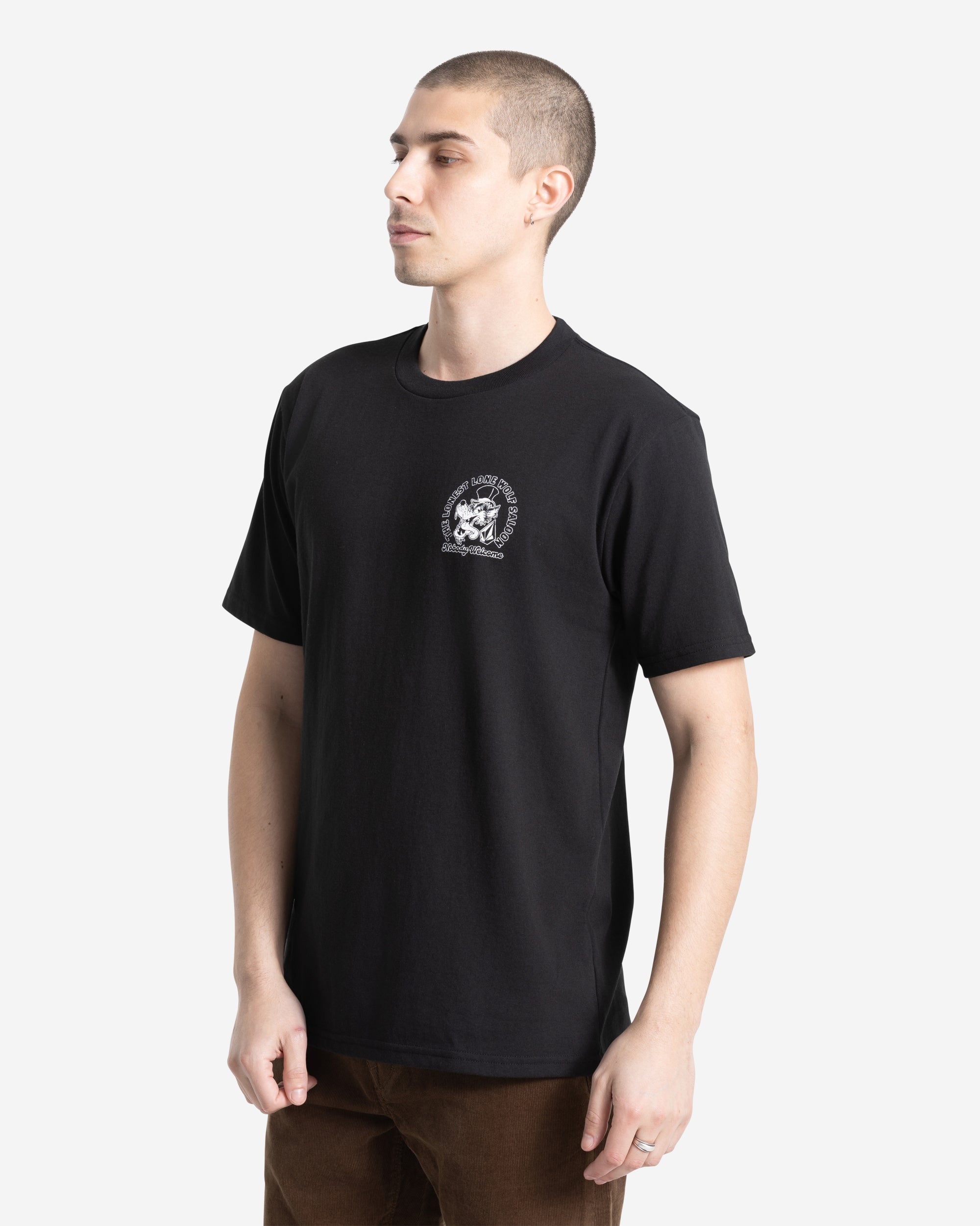 Men's Solo Wolf Short Sleeve Tee - Image 4