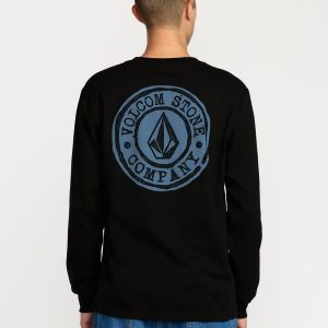 Men's Logo Stamp Long Sleeve Tee