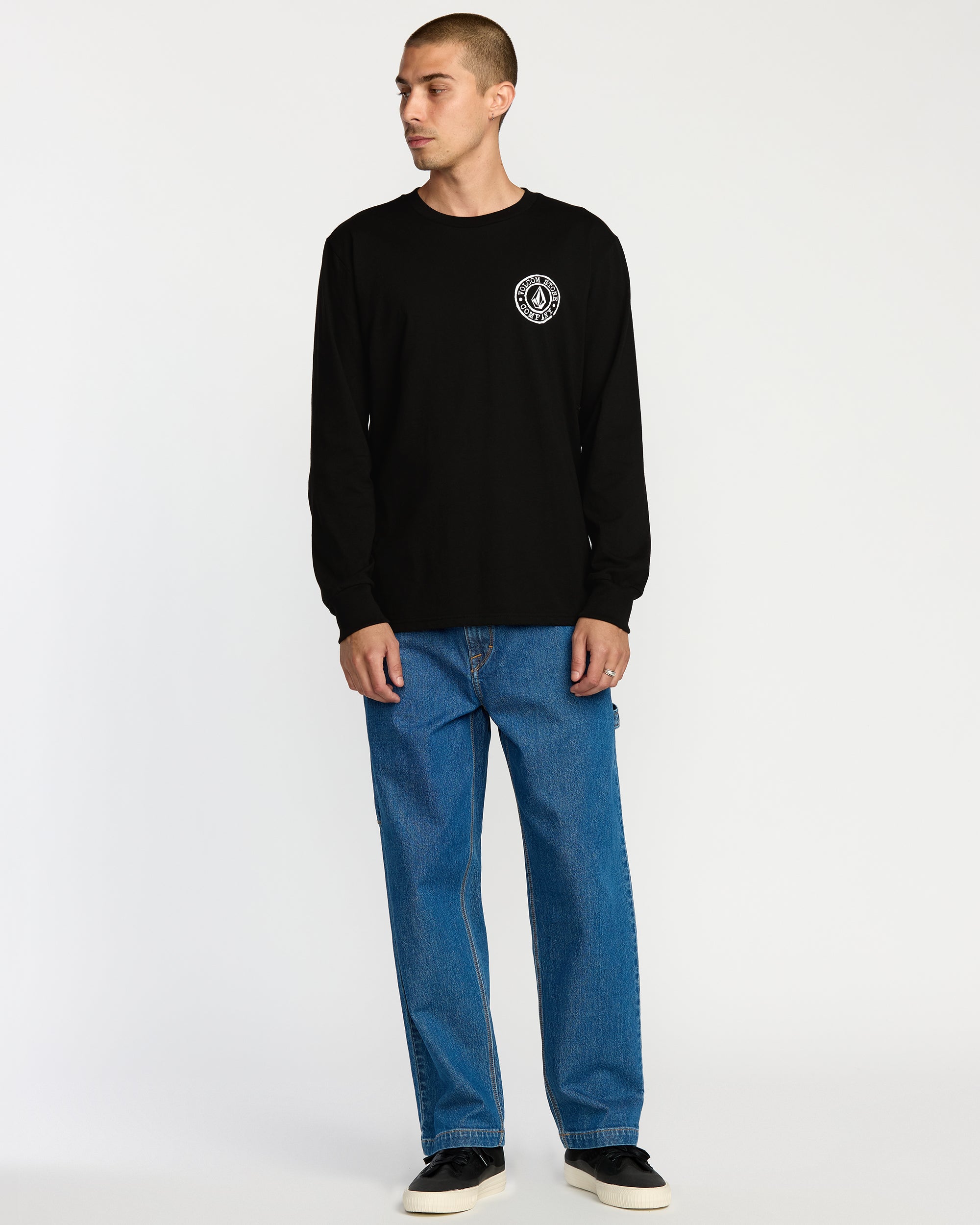 Men's Logo Stamp Long Sleeve Tee - Image 5
