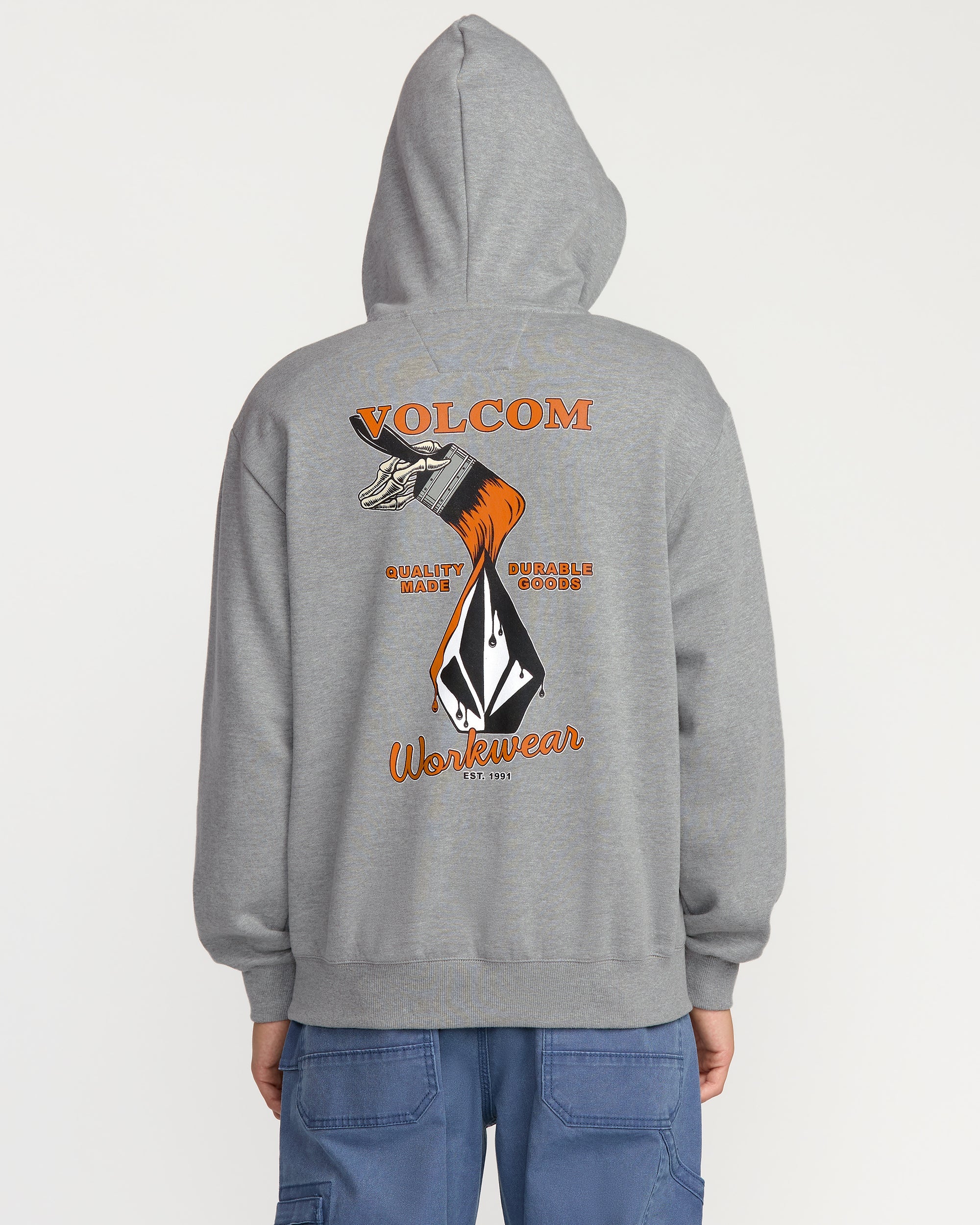 Men's Workwear Pullover Hoodie - Image 2