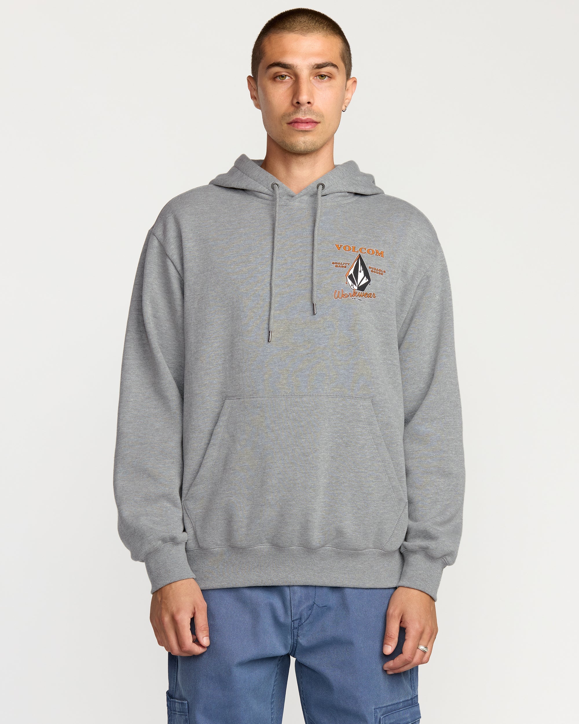 Men's Workwear Pullover Hoodie