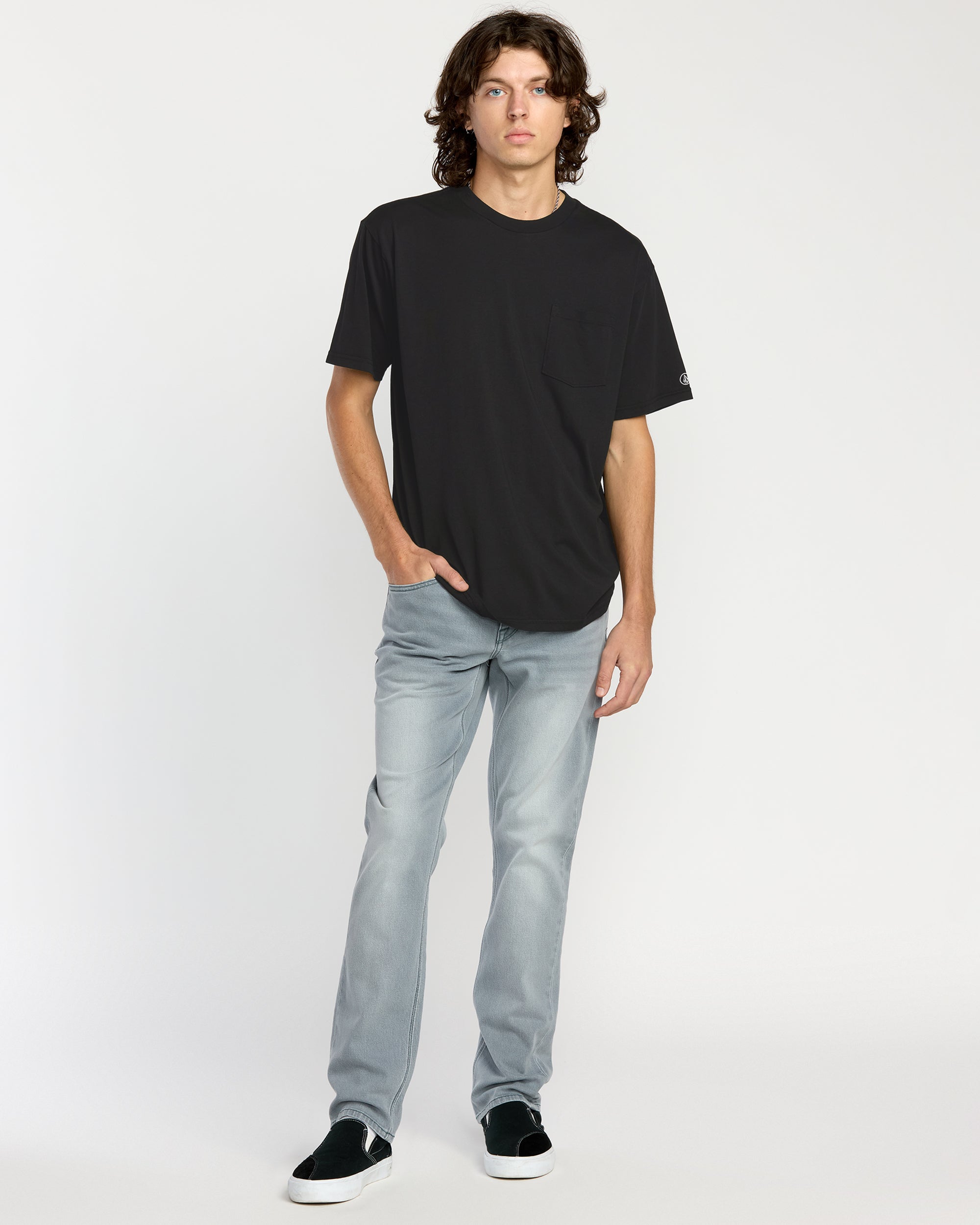 Men's Solid Short Sleeve Pocket Tee - Image 5