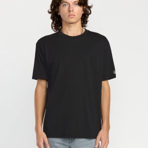 Men's Solid Short Sleeve Pocket Tee