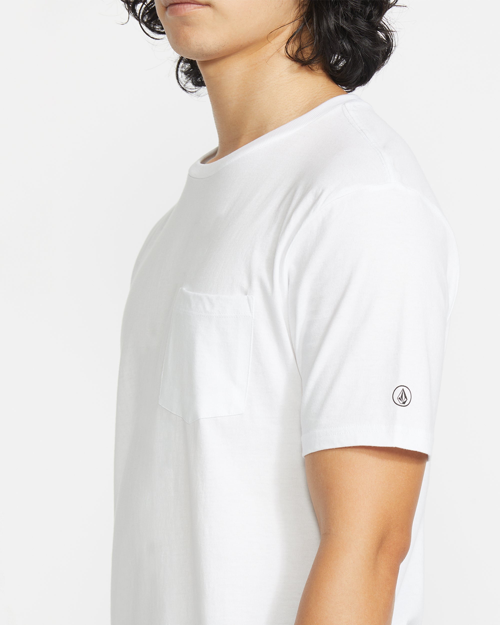 Men's Solid Short Sleeve Pocket Tee - Image 3