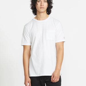 Men's Solid Short Sleeve Pocket Tee