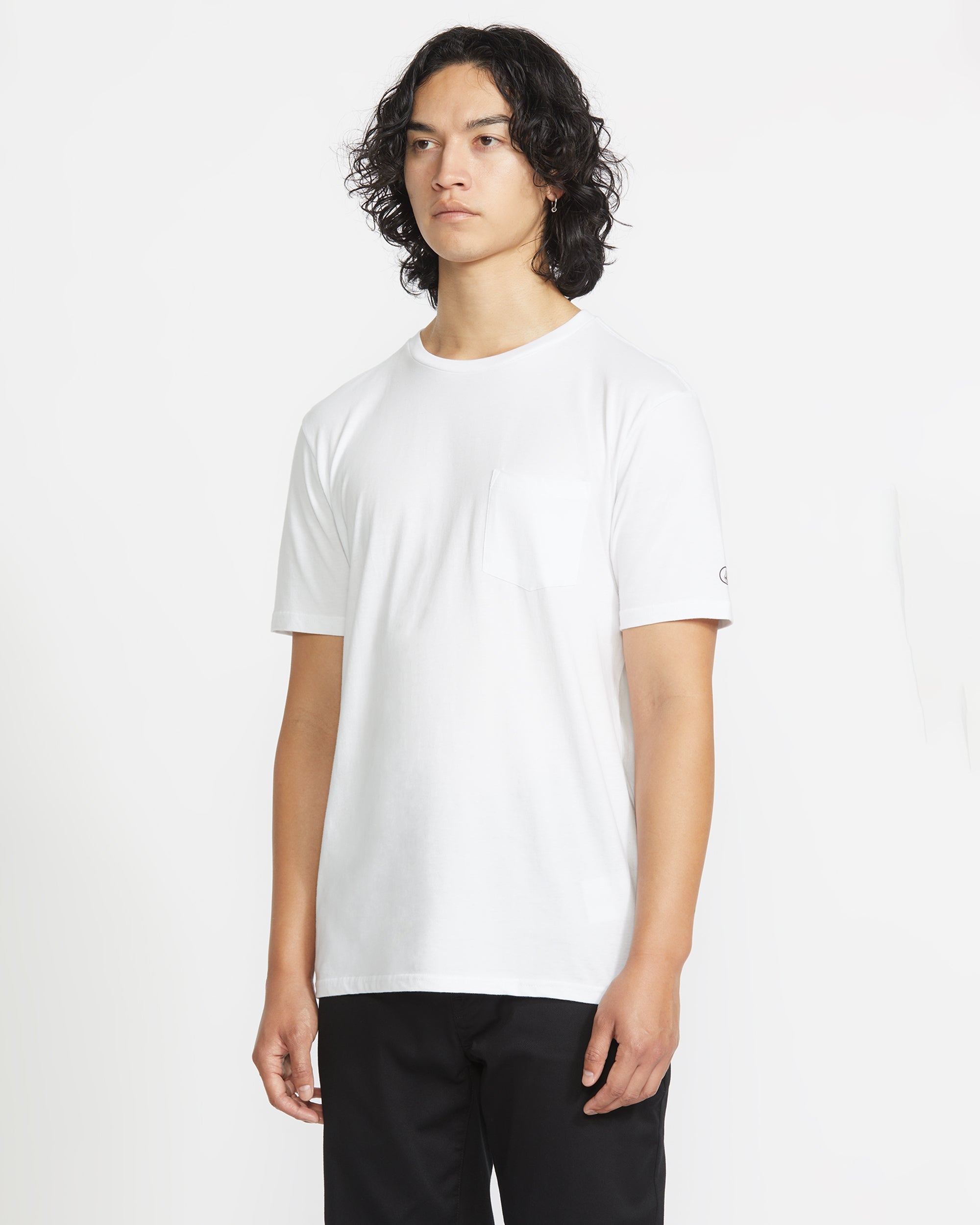 Men's Solid Short Sleeve Pocket Tee - Image 4