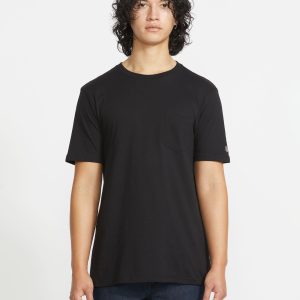 Men's Solid Short Sleeve Tee Pocket Tee