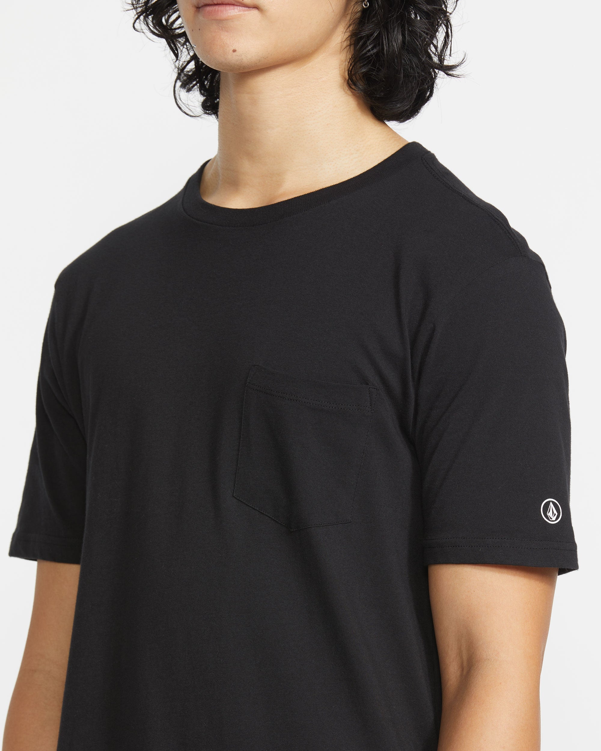 Men's Solid Short Sleeve Tee Pocket Tee - Image 11