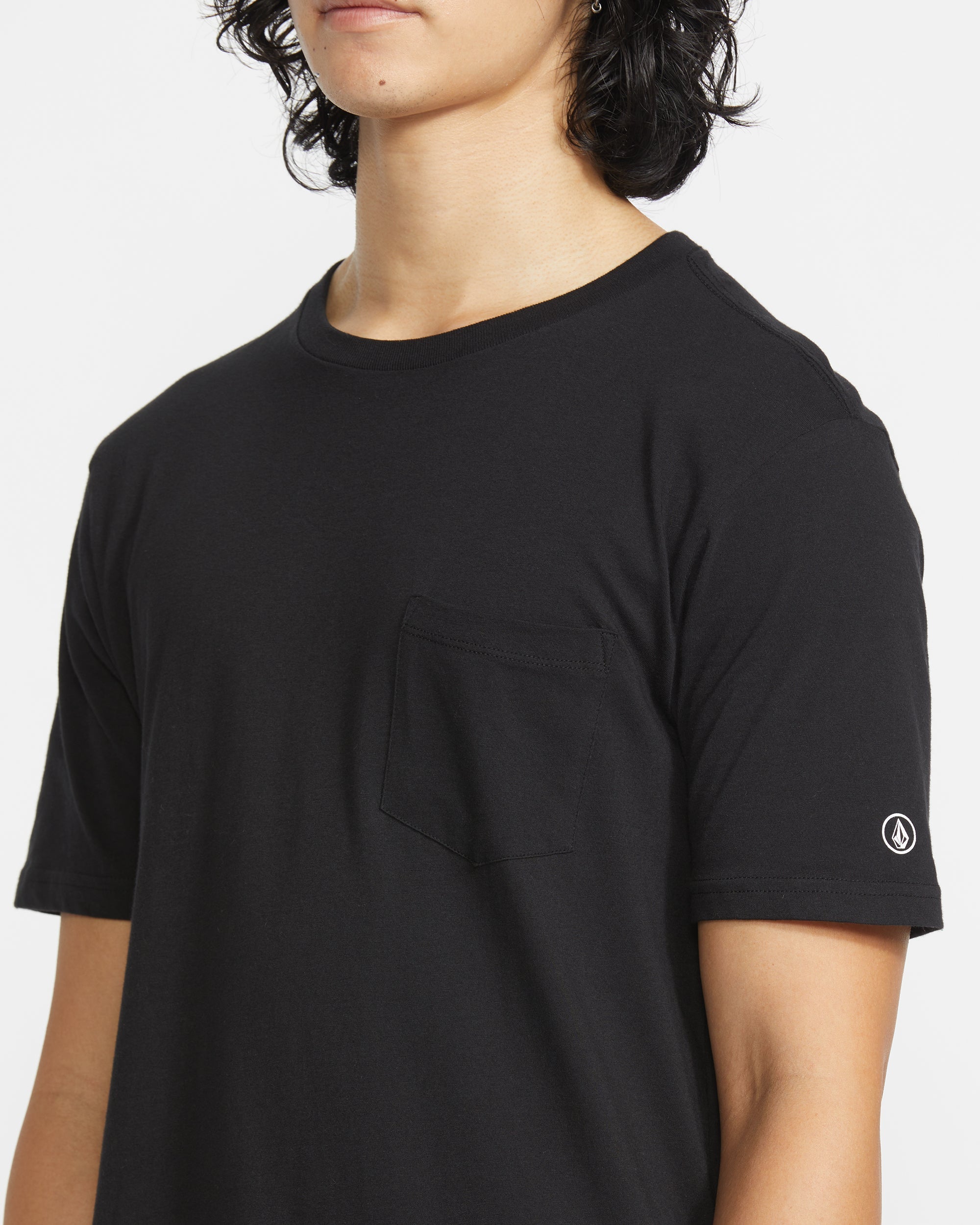 Men's Solid Short Sleeve Tee Pocket Tee - Image 10