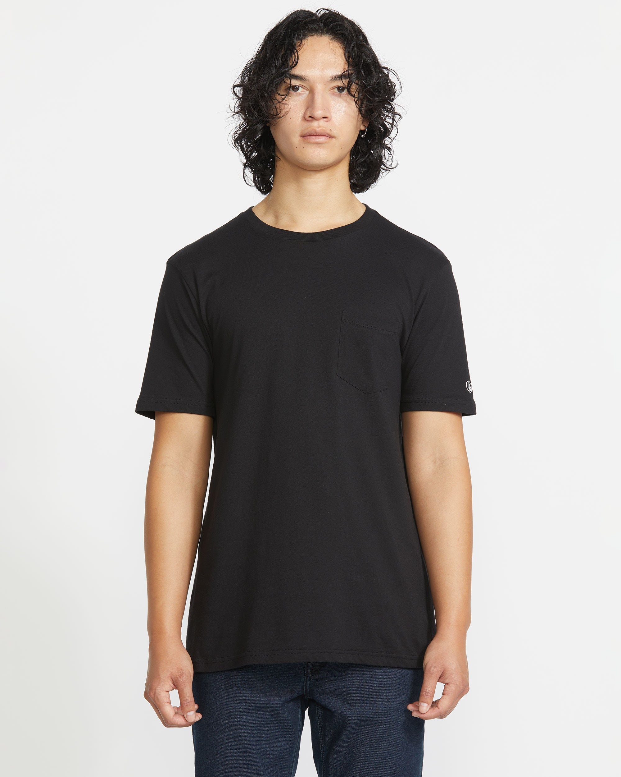 Men's Solid Short Sleeve Tee Pocket Tee - Image 13