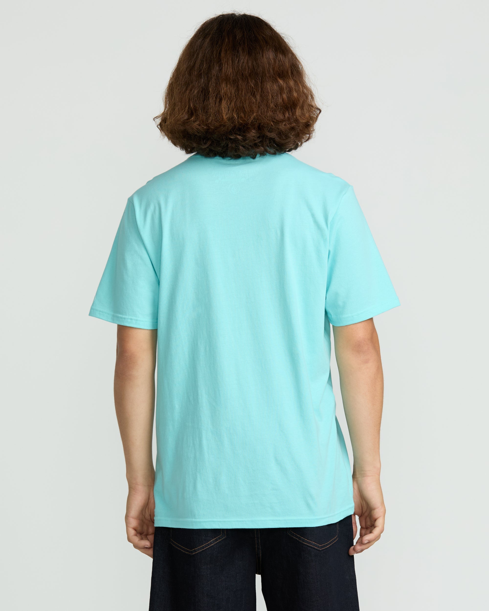 Men's Solid Short Sleeve Tee Pocket Tee - Image 2