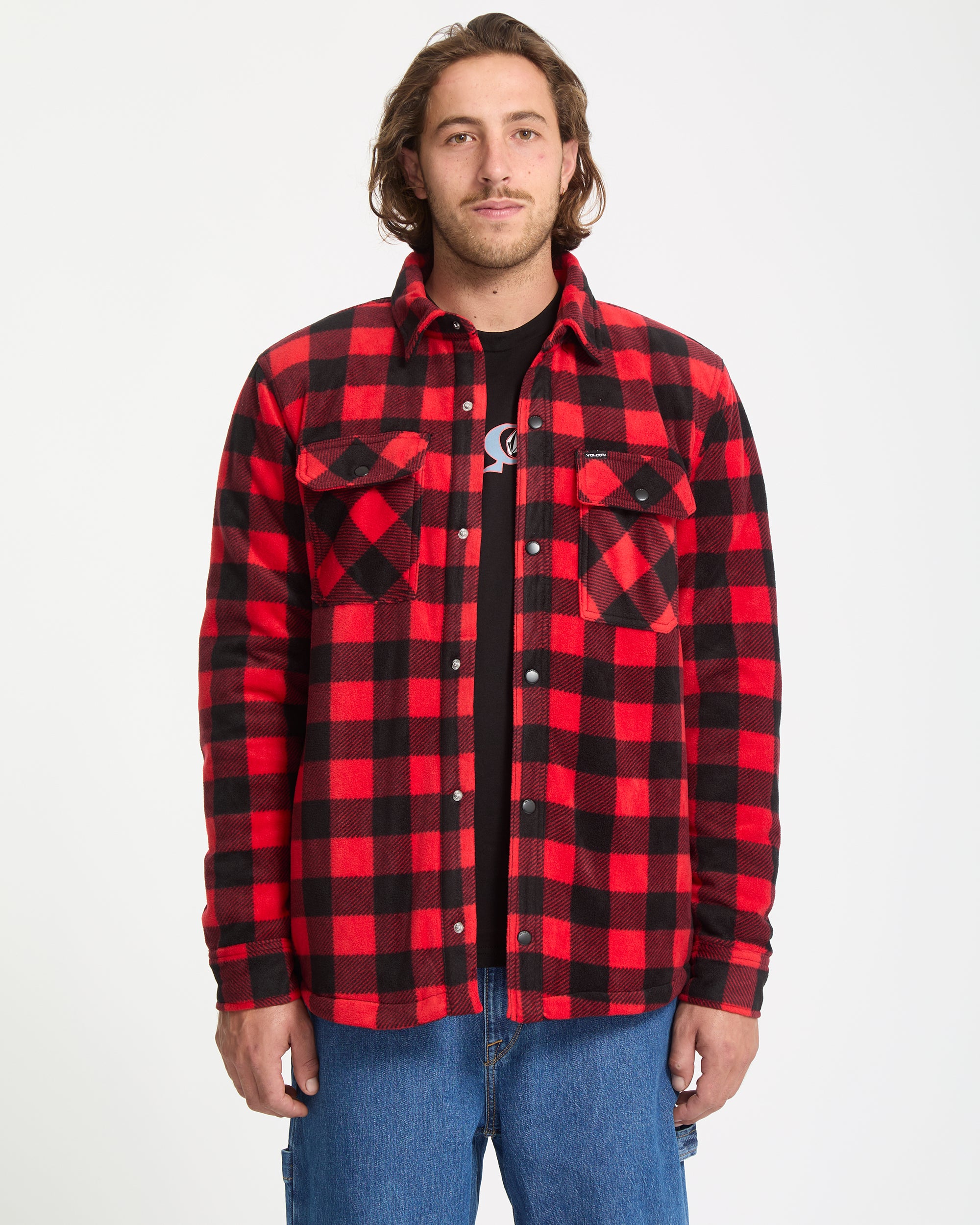 Men's Bowered Fleece Long Sleeve Shirt