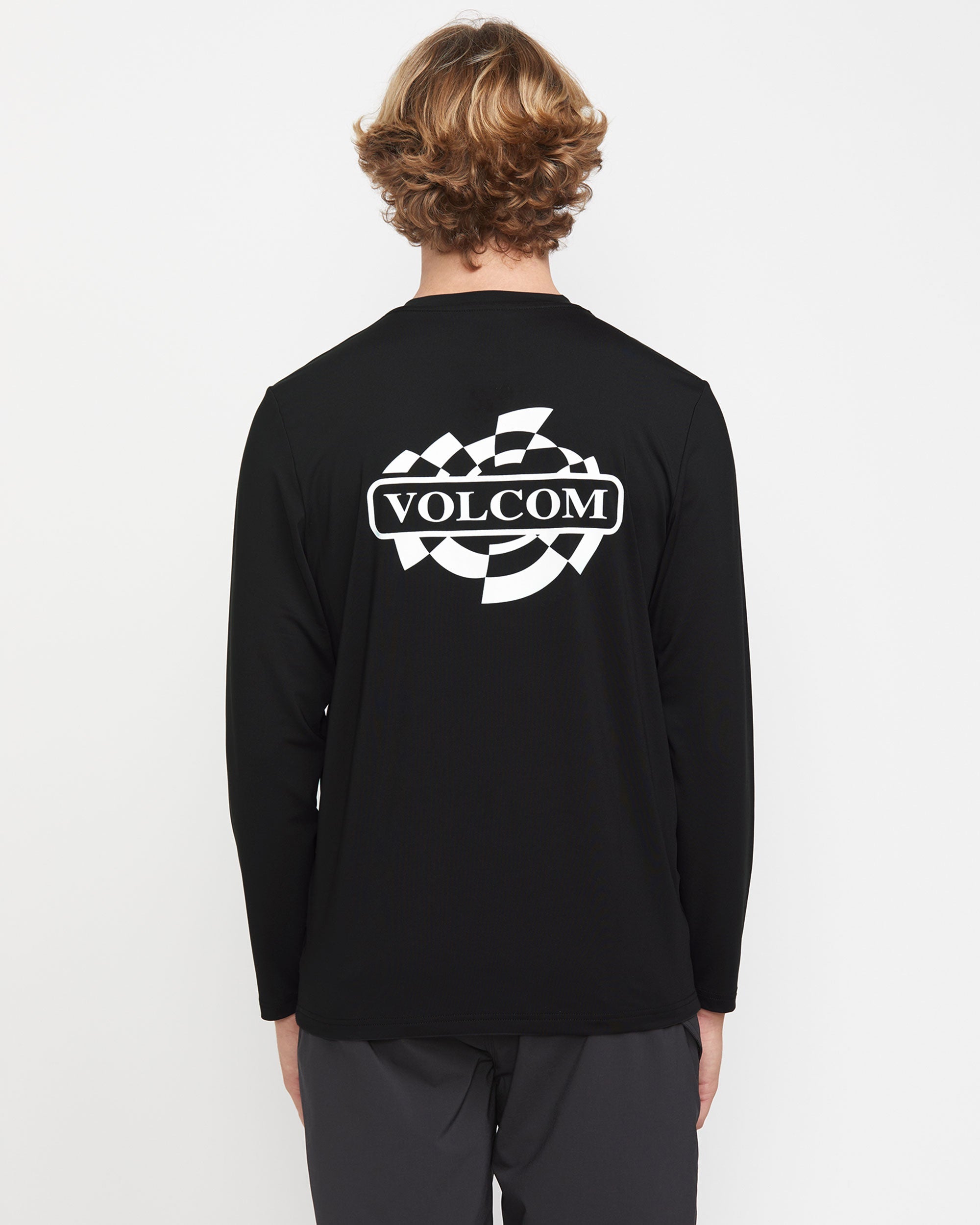 Men's Oval Track Loose Long Sleeve Surf Tee - Image 2
