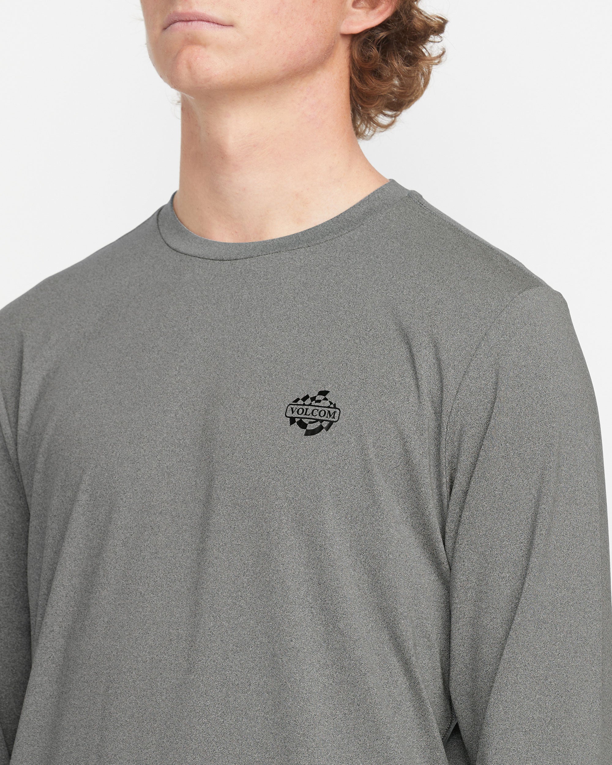 Men's Oval Track Loose Long Sleeve Surf Tee - Image 5