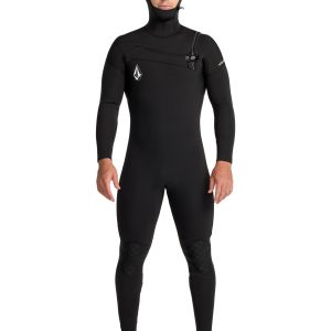 Men's 4/3MM Hooded Chest Zip Full Wetsuit