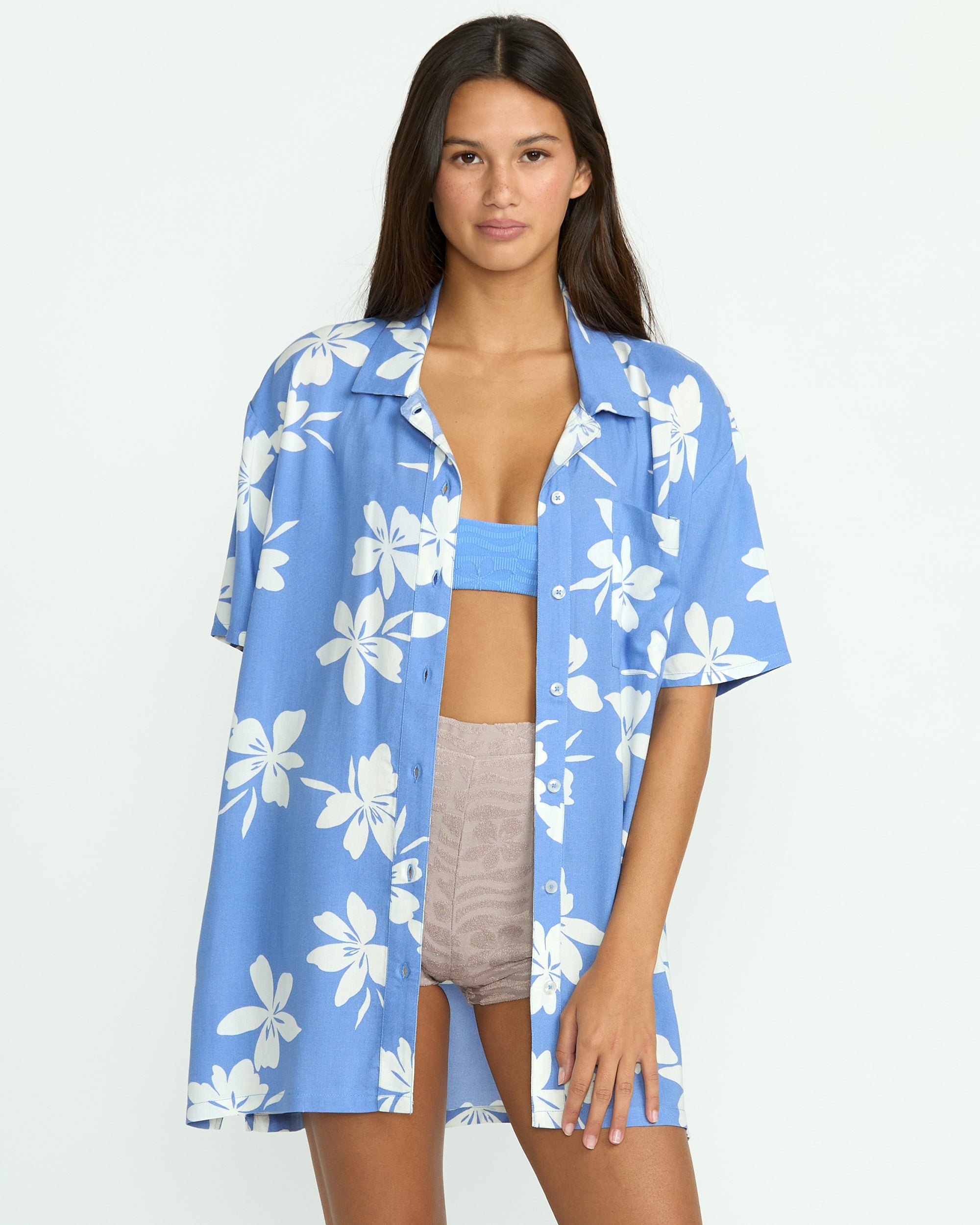 Women's Coco Ho Short Sleeve Tee Cover Up - Image 2