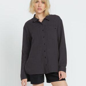 Women's Lil Button Up Long Sleeve Shirt