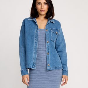 Women's Stoned BF Shacket
