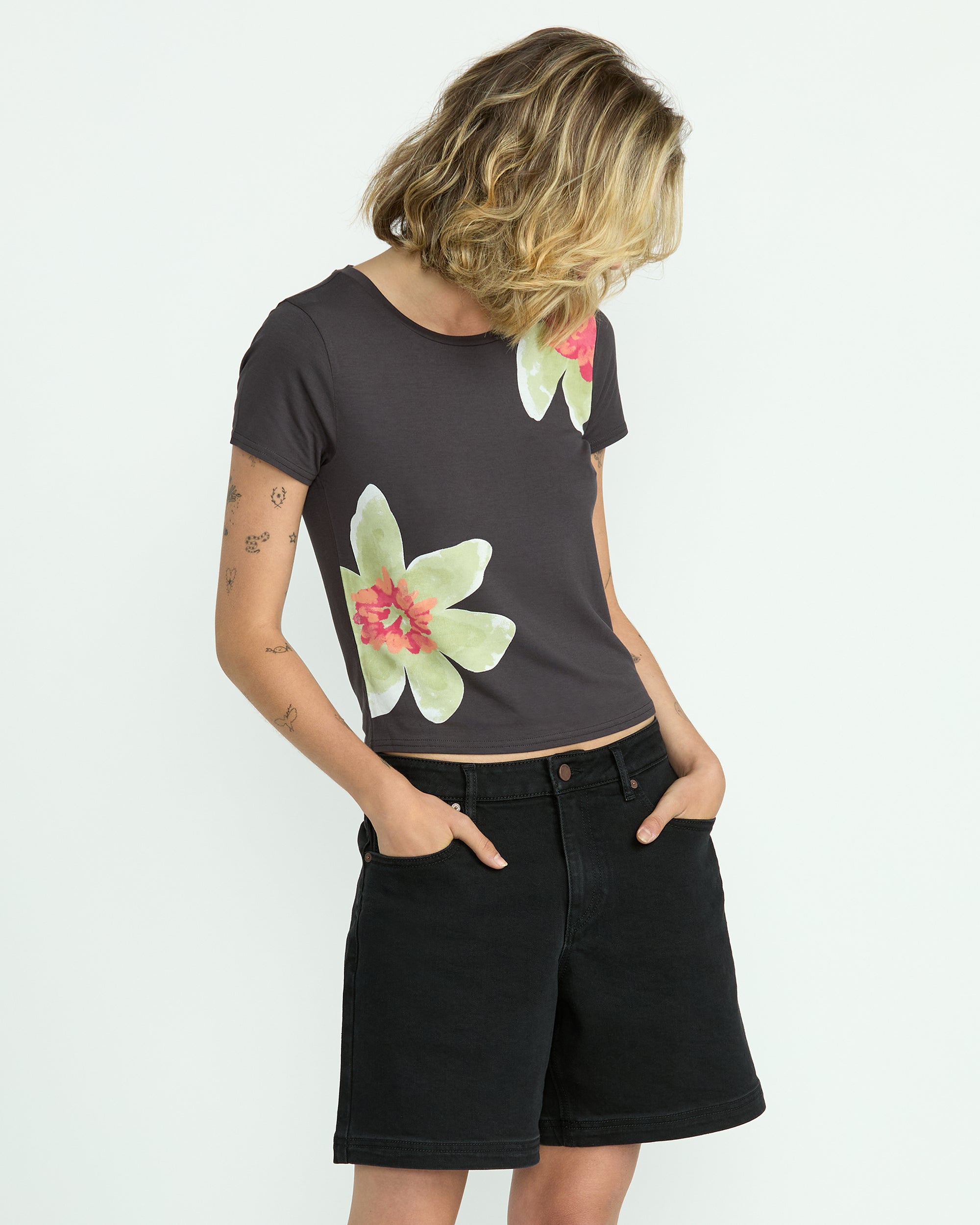 Women's Strait Up Long Shorts - Image 4