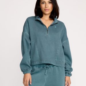 Women's Stone Soft Quarter Zip